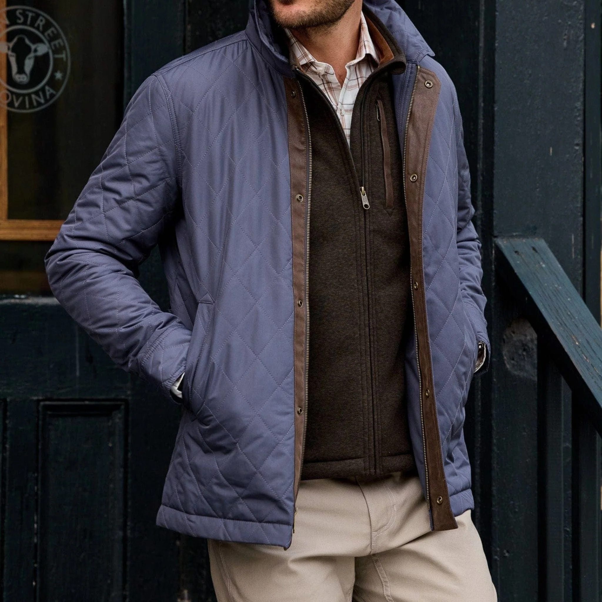 Braddock Quilted Jacket - Image 9