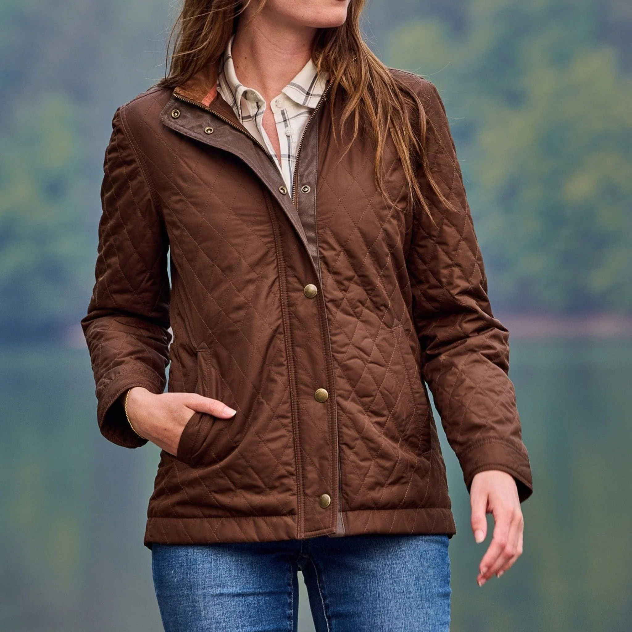 Women's Camden Quilted Jacket - Image 6
