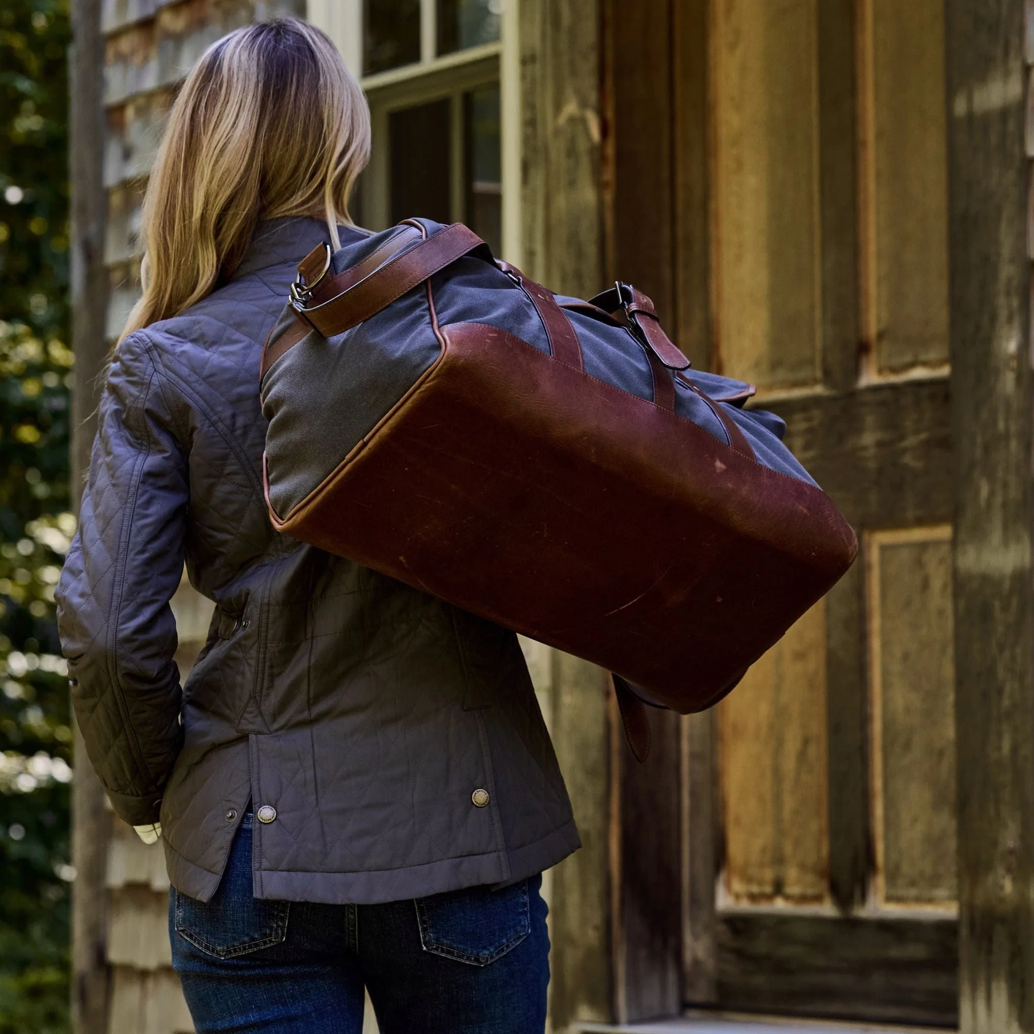 Canvas Weekender Duffel Bag - Image 13