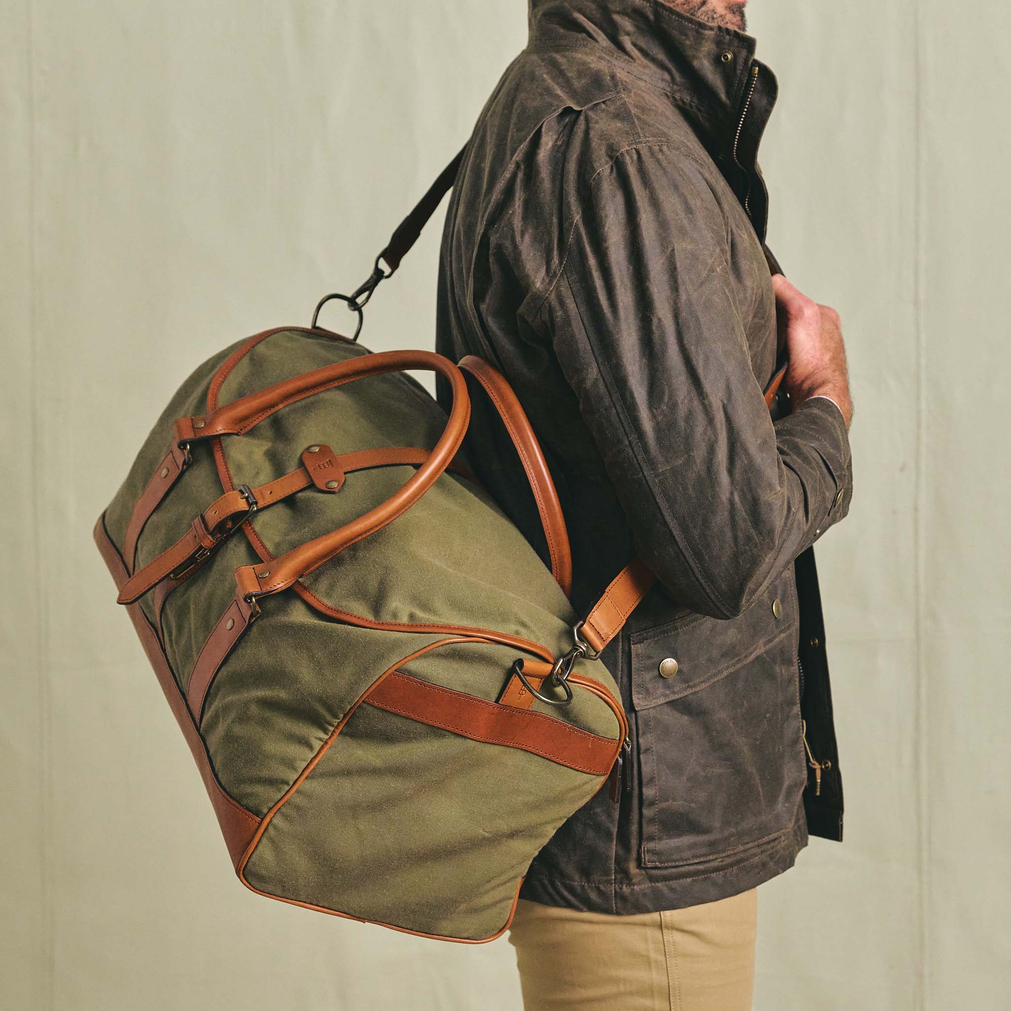 Canvas Weekender Duffel Bag - Image 17