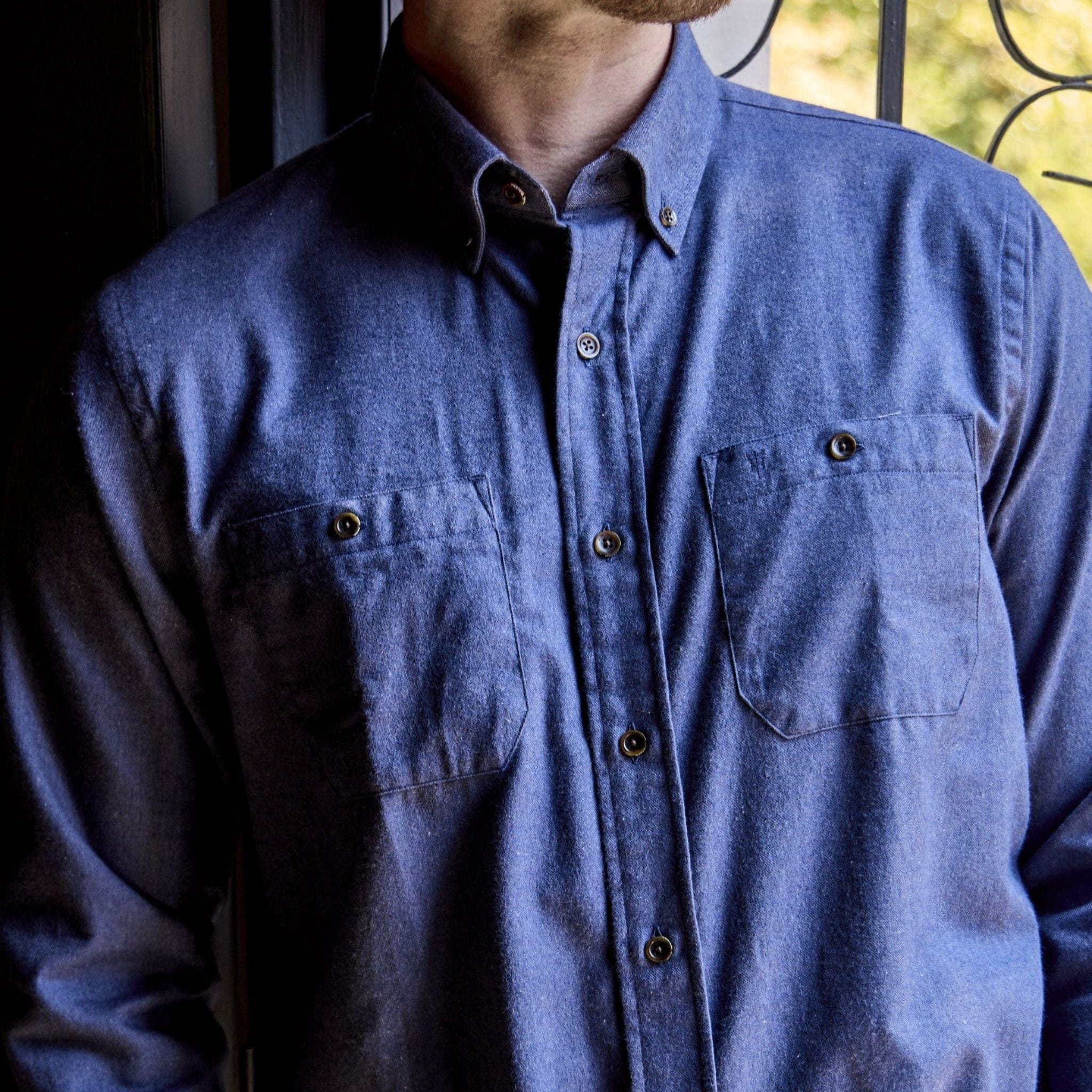 Dixon Brushed Cotton Twill Shirt - Image 53