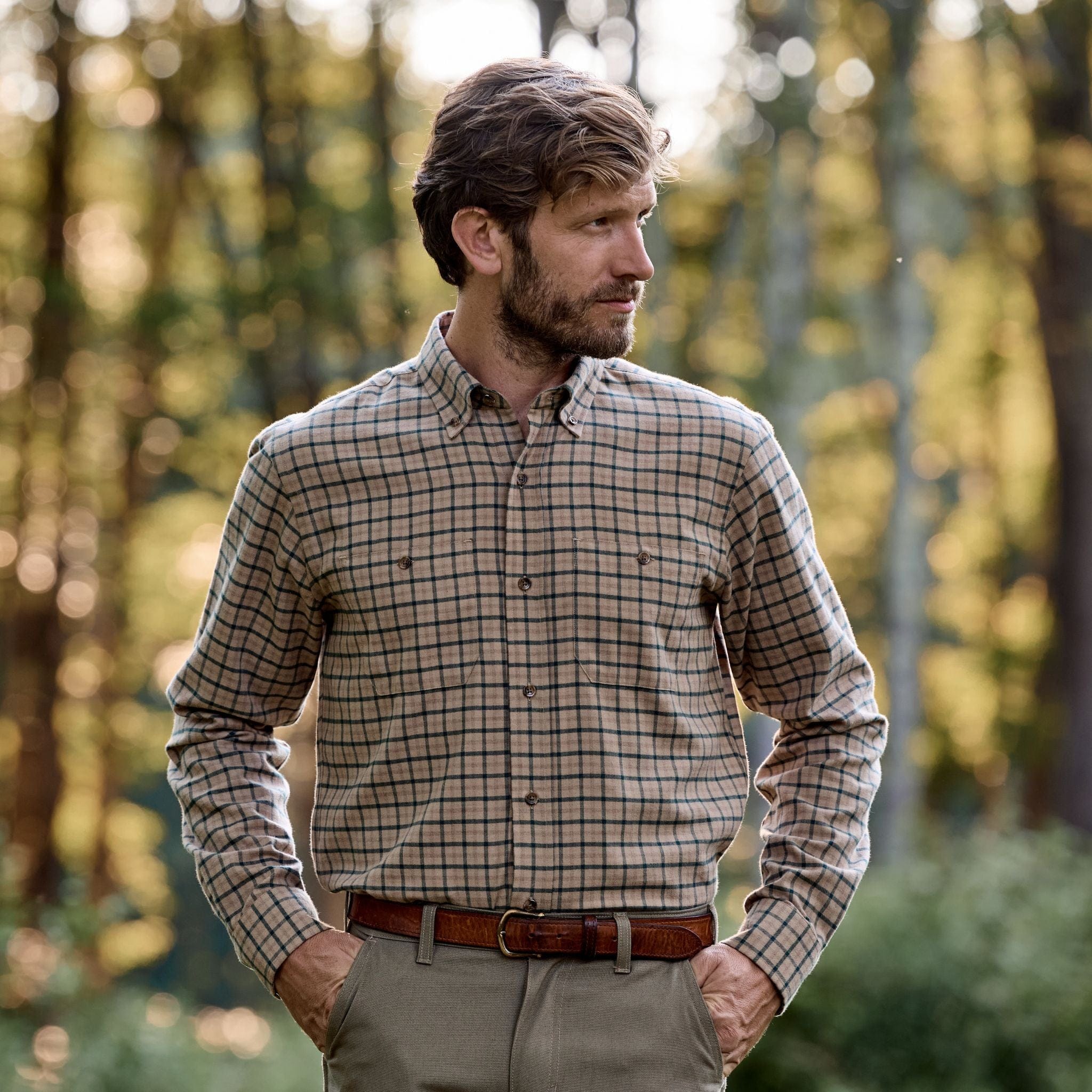 Dixon Brushed Cotton Twill Shirt - Image 79