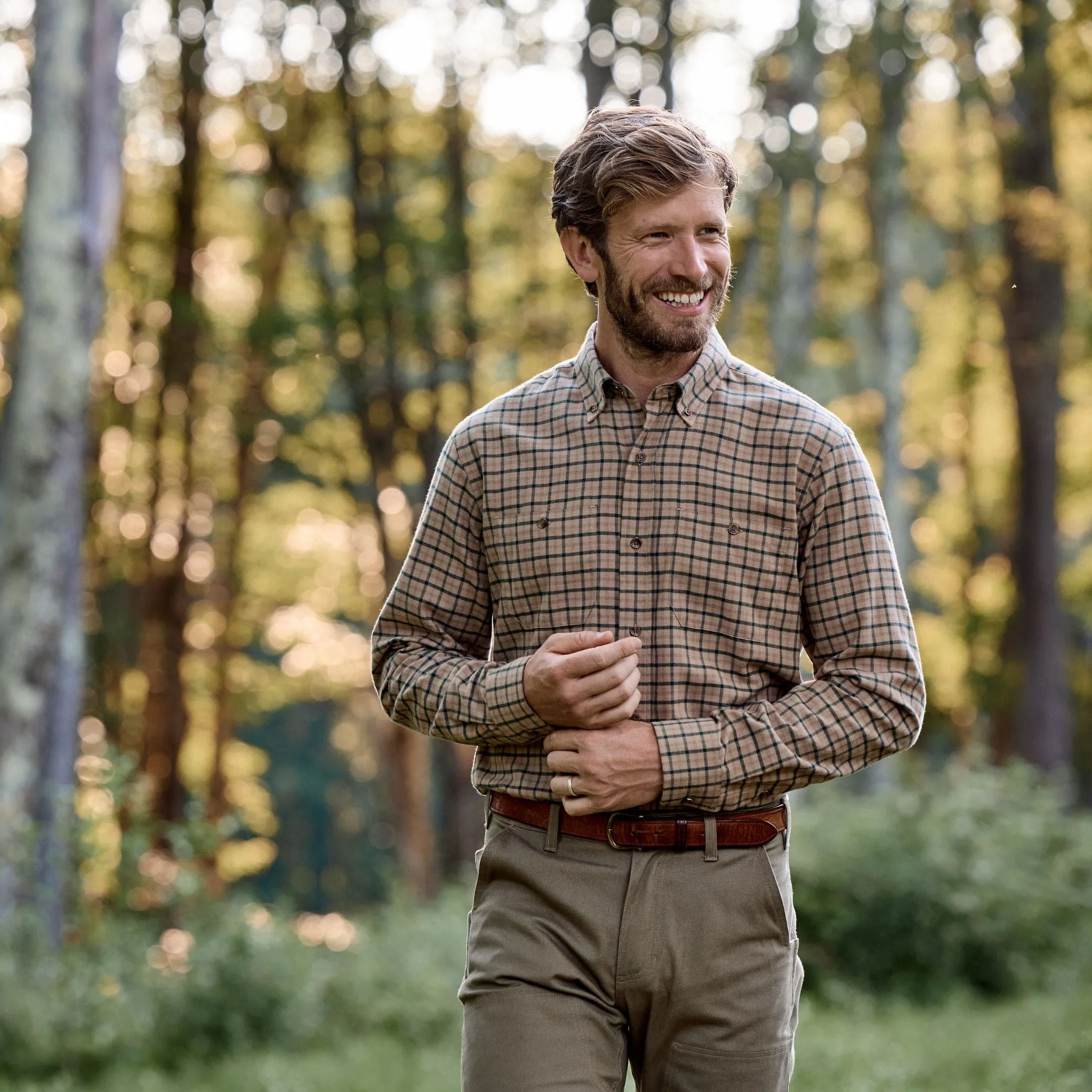 Dixon Brushed Cotton Twill Shirt - Image 82