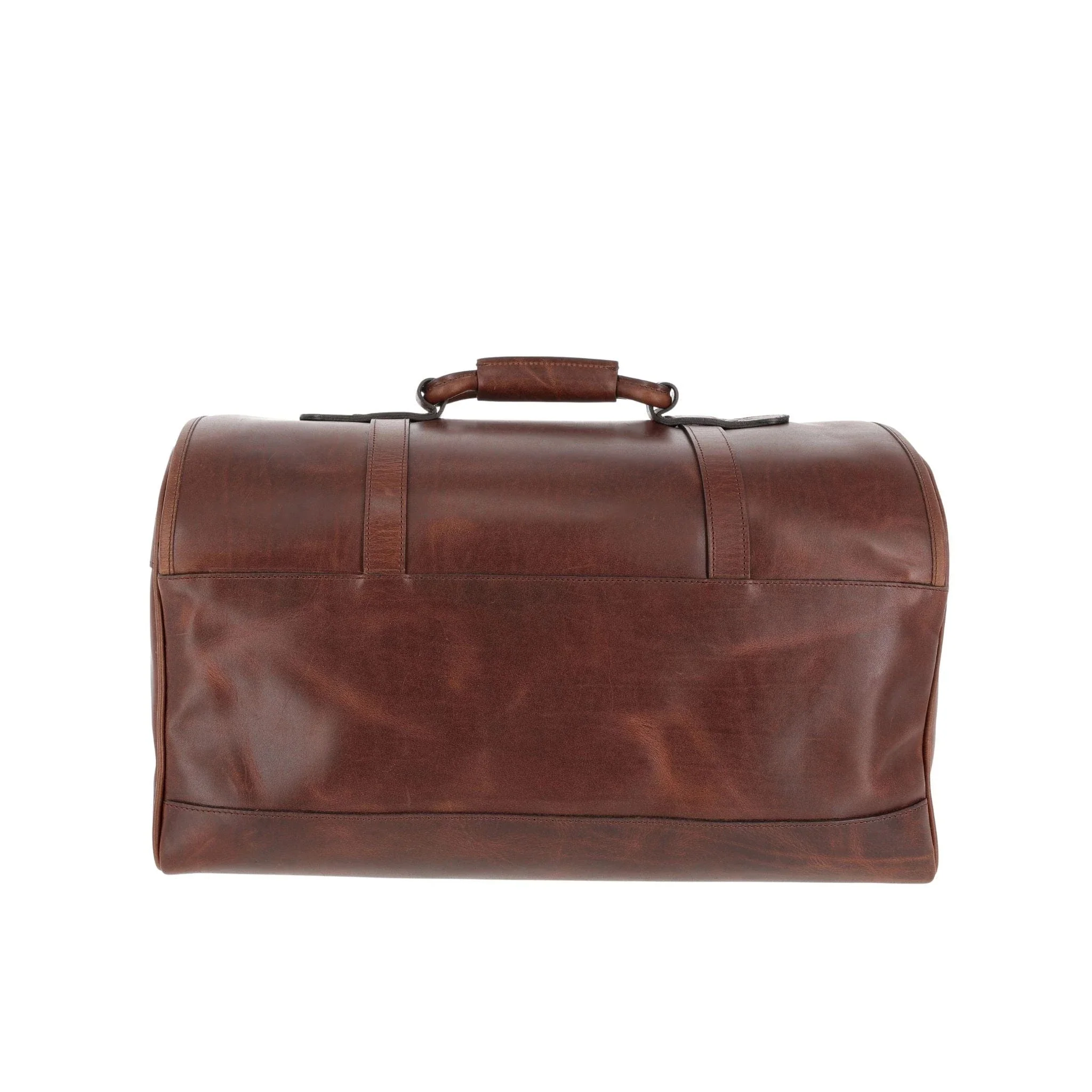 Leather Weekender Duffel Bag - Image 5