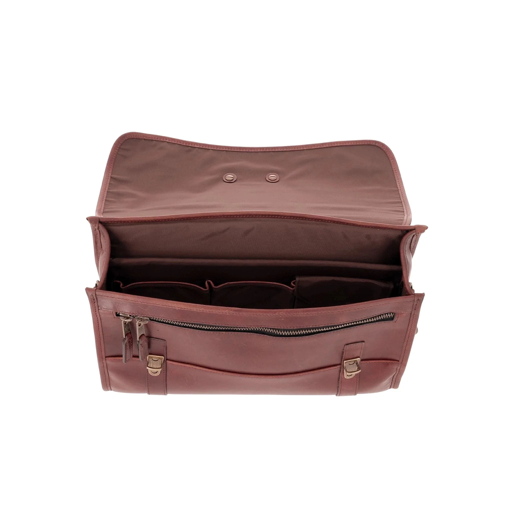 Leather Messenger Bag - Image 4