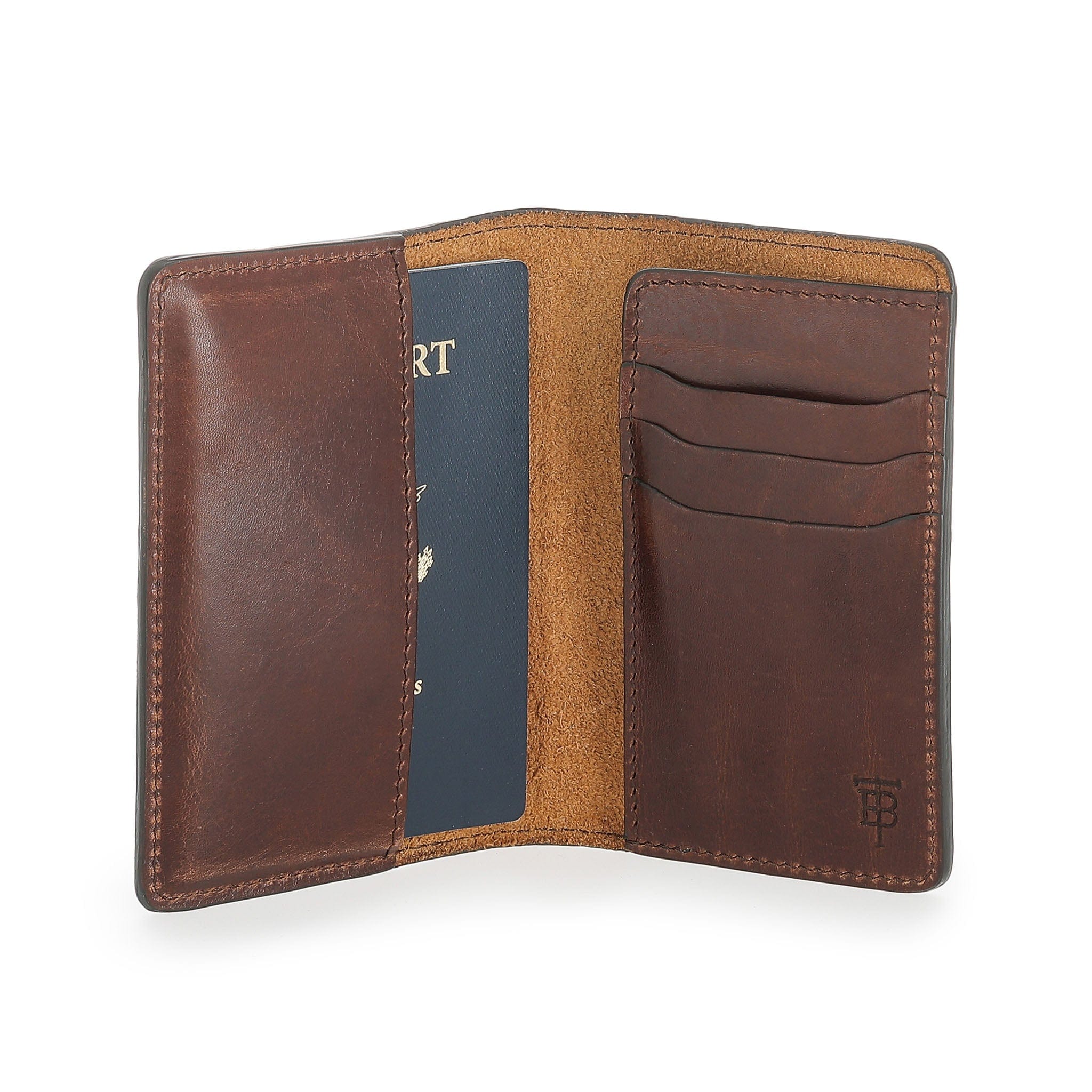 Leather Passport Wallet - Image 3