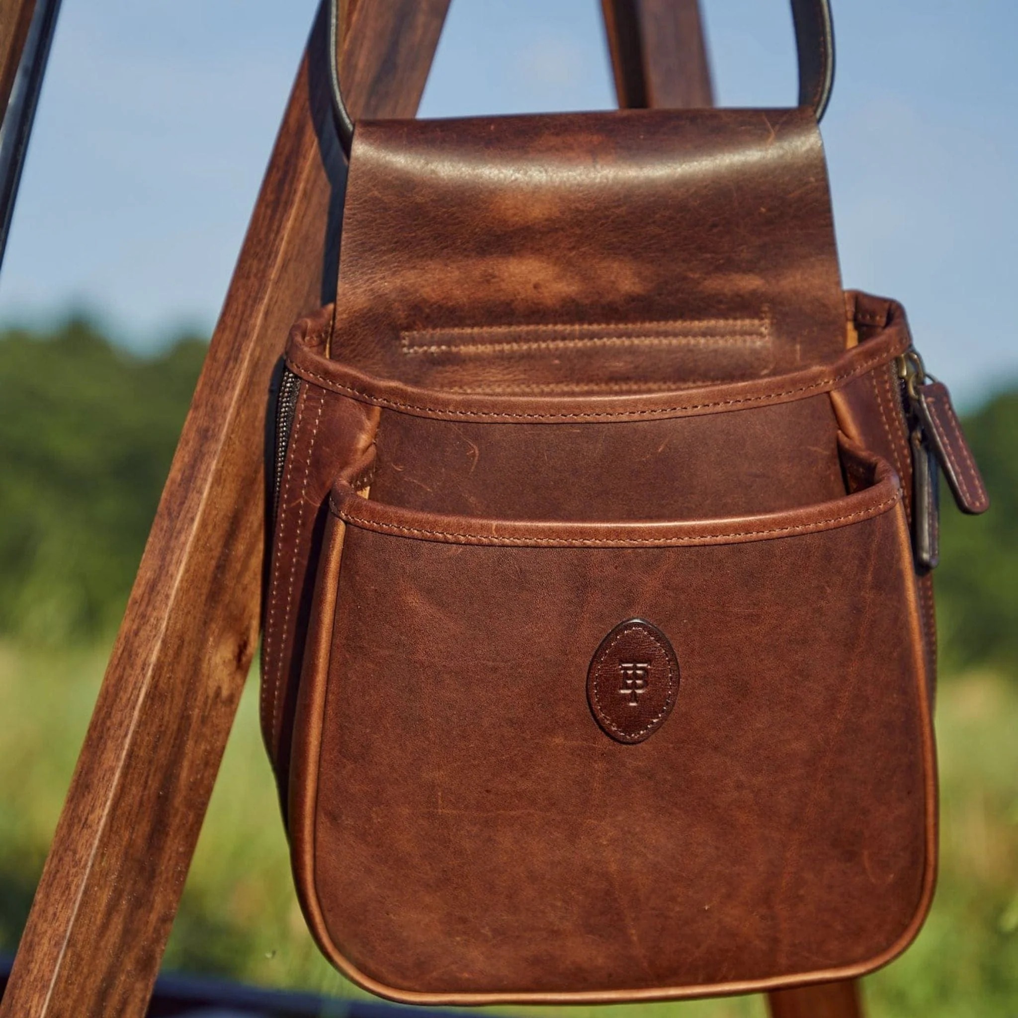 Leather Shell Bag - Image 5