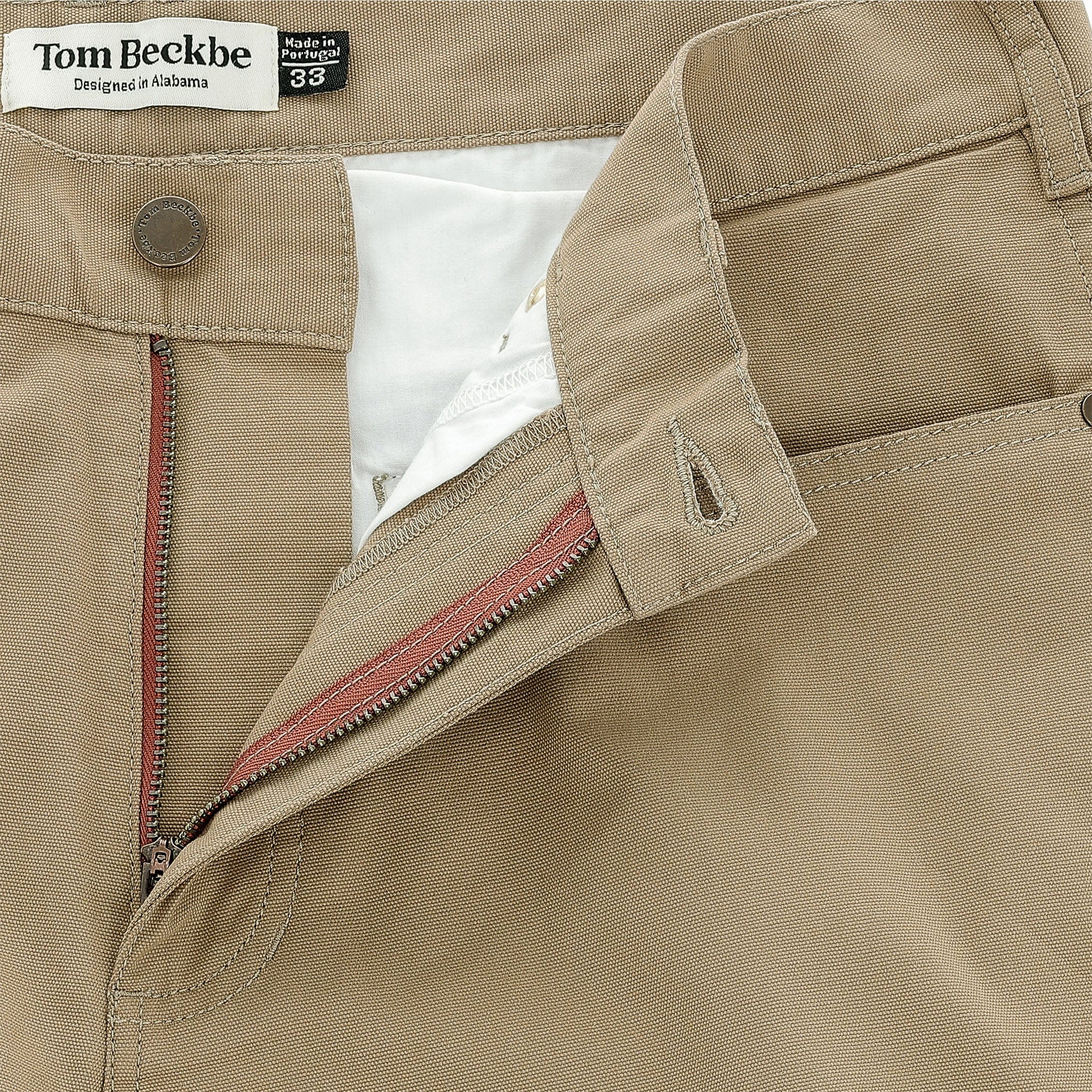 Reid Straight Leg Cotton Chino Pant - Image 8