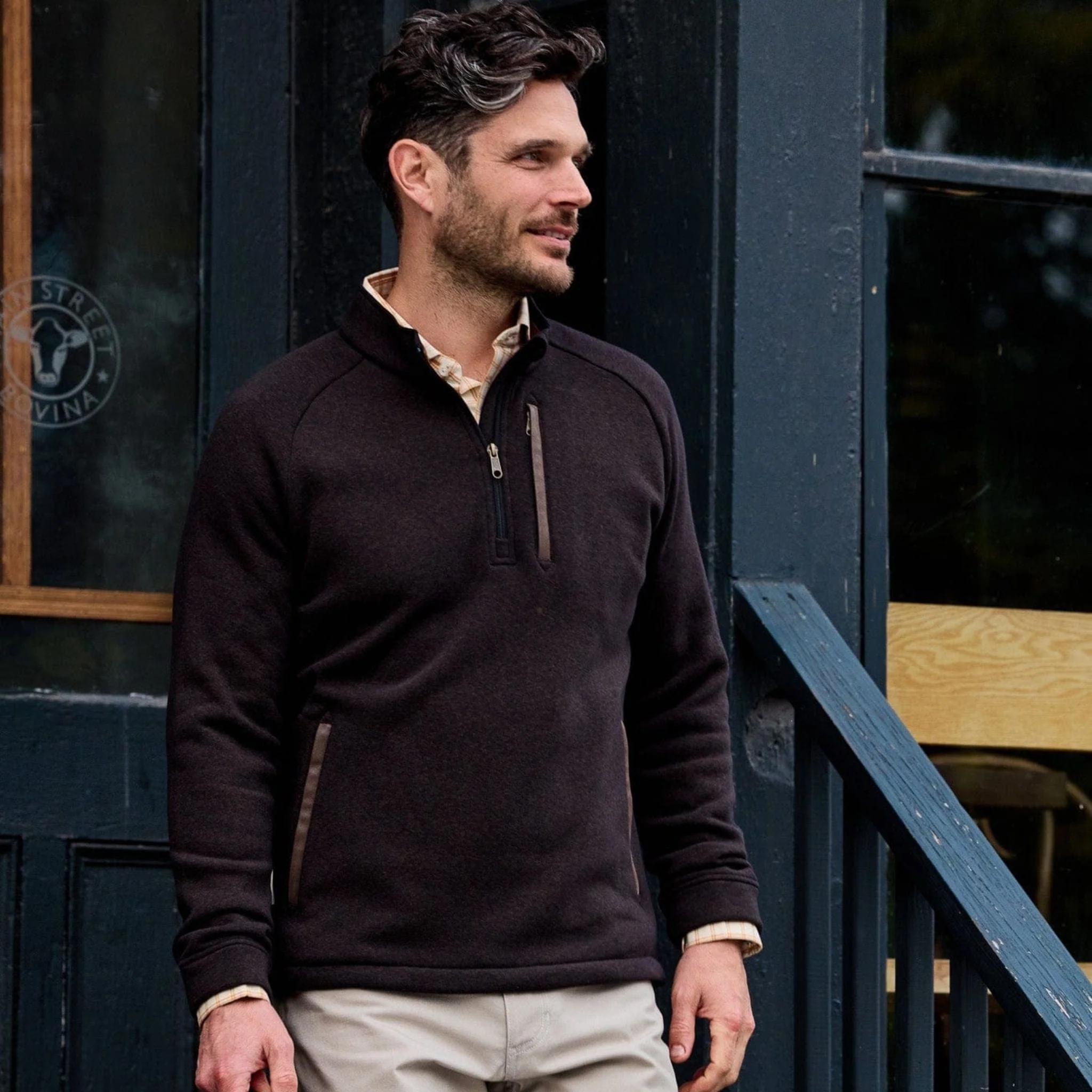 Warren Fleece Quarter Zip - Image 6