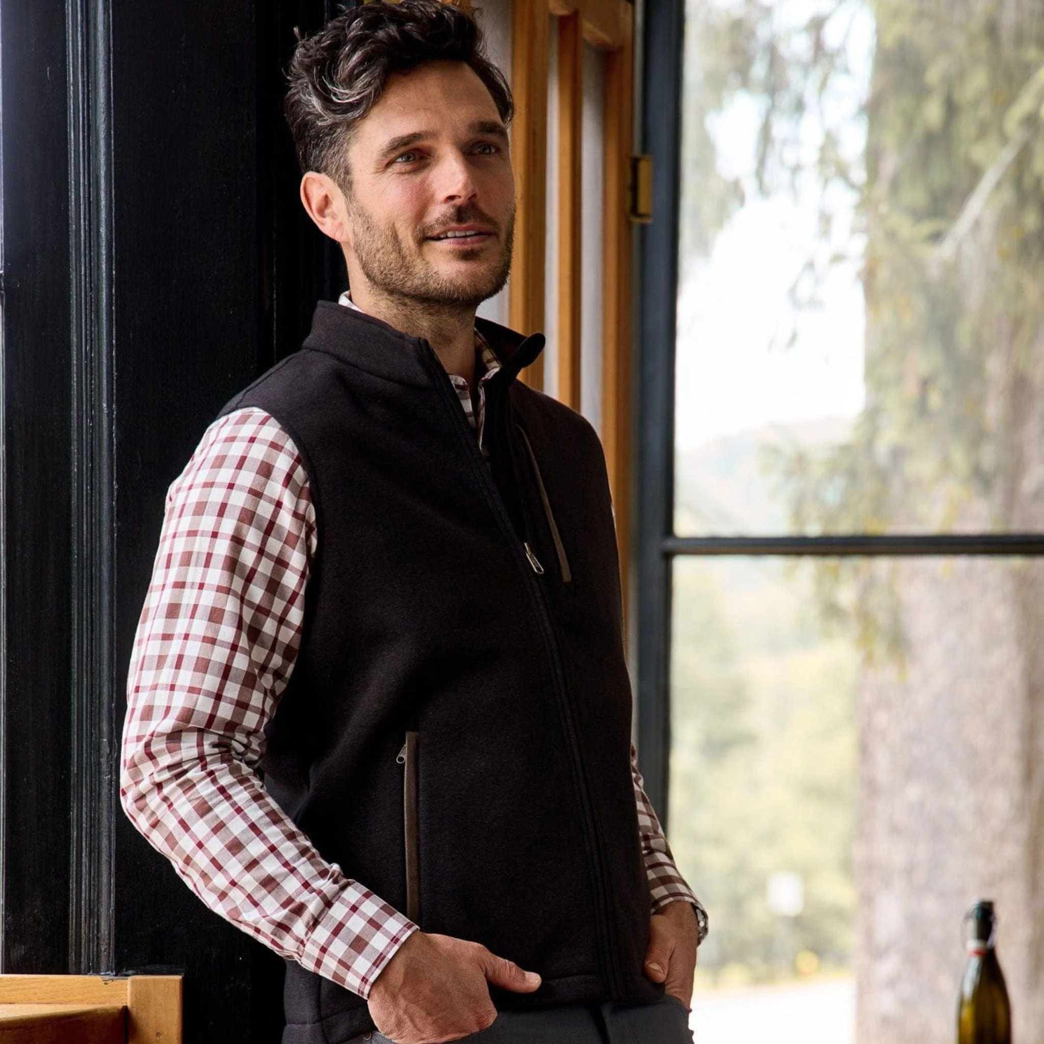 Warren Fleece Vest - Image 3