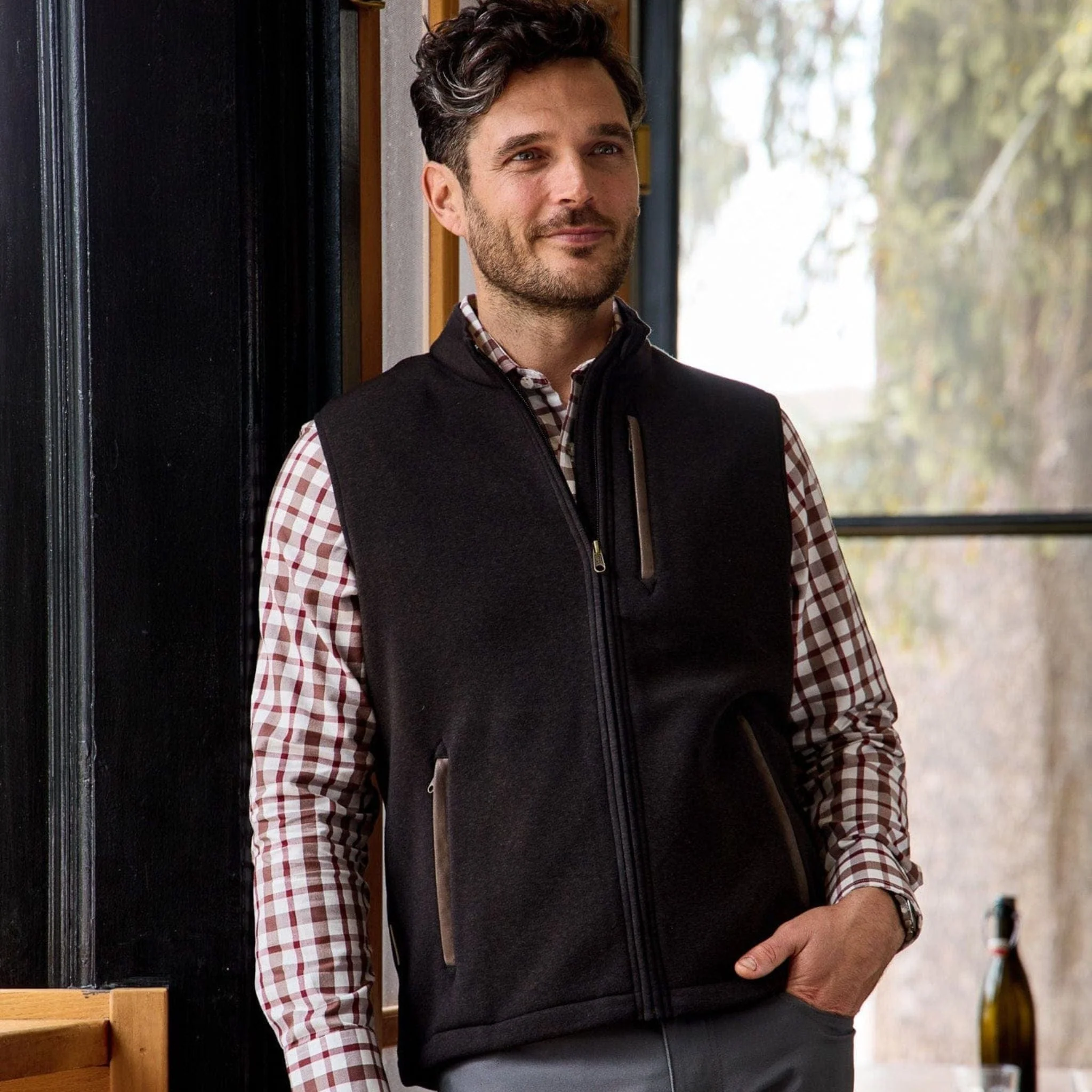Warren Fleece Vest - Image 5