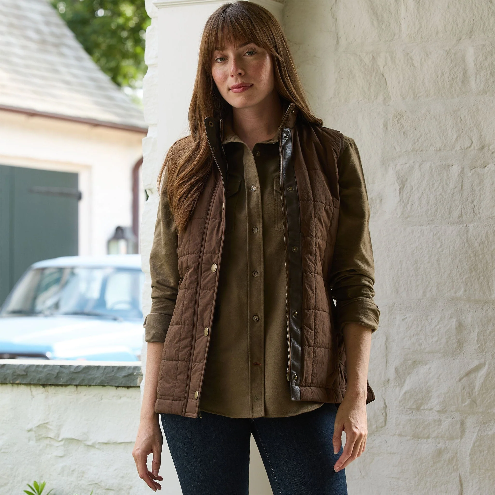 Women's Tyler Quilted Vest - Image 10