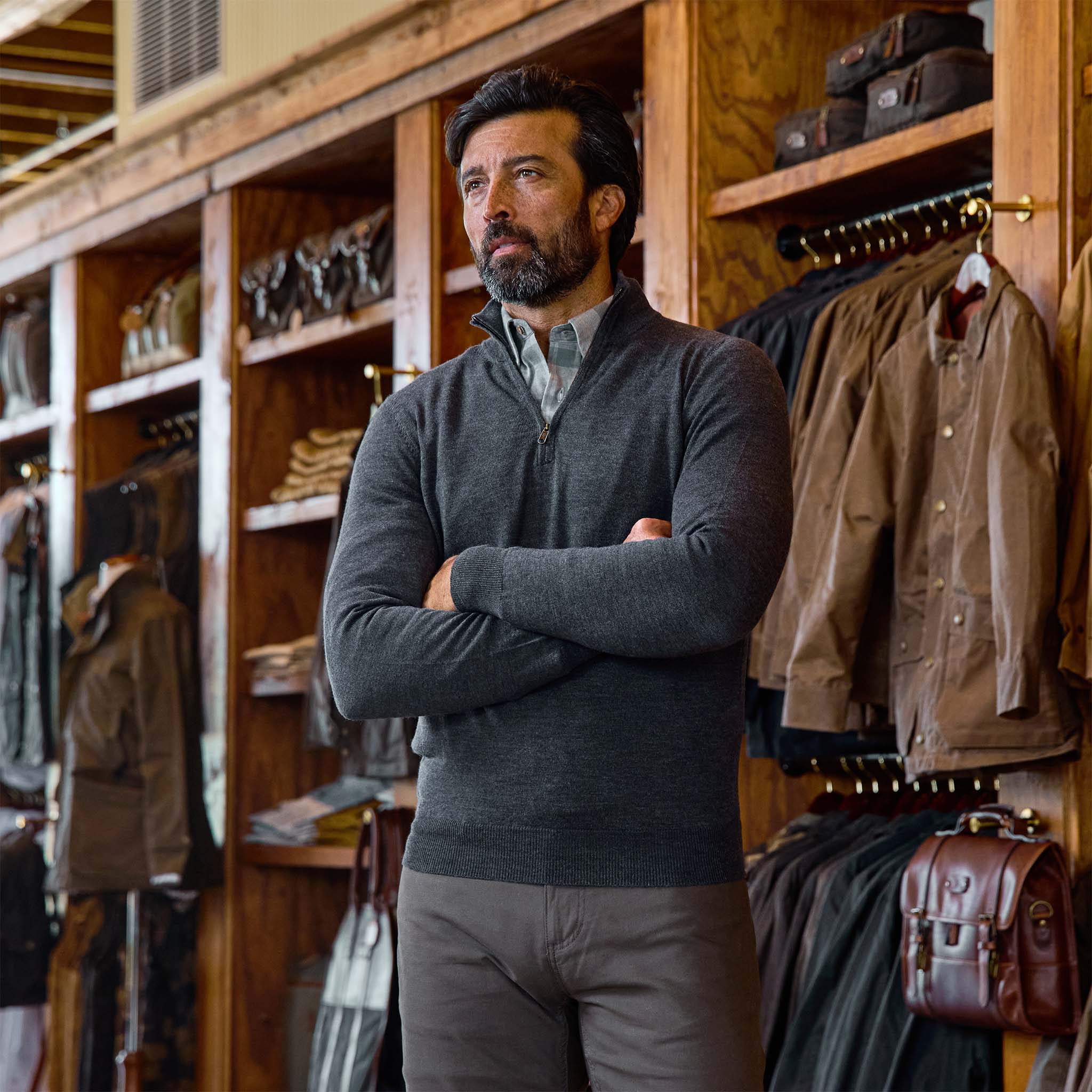 York Merino Quarter Zip - Image 10