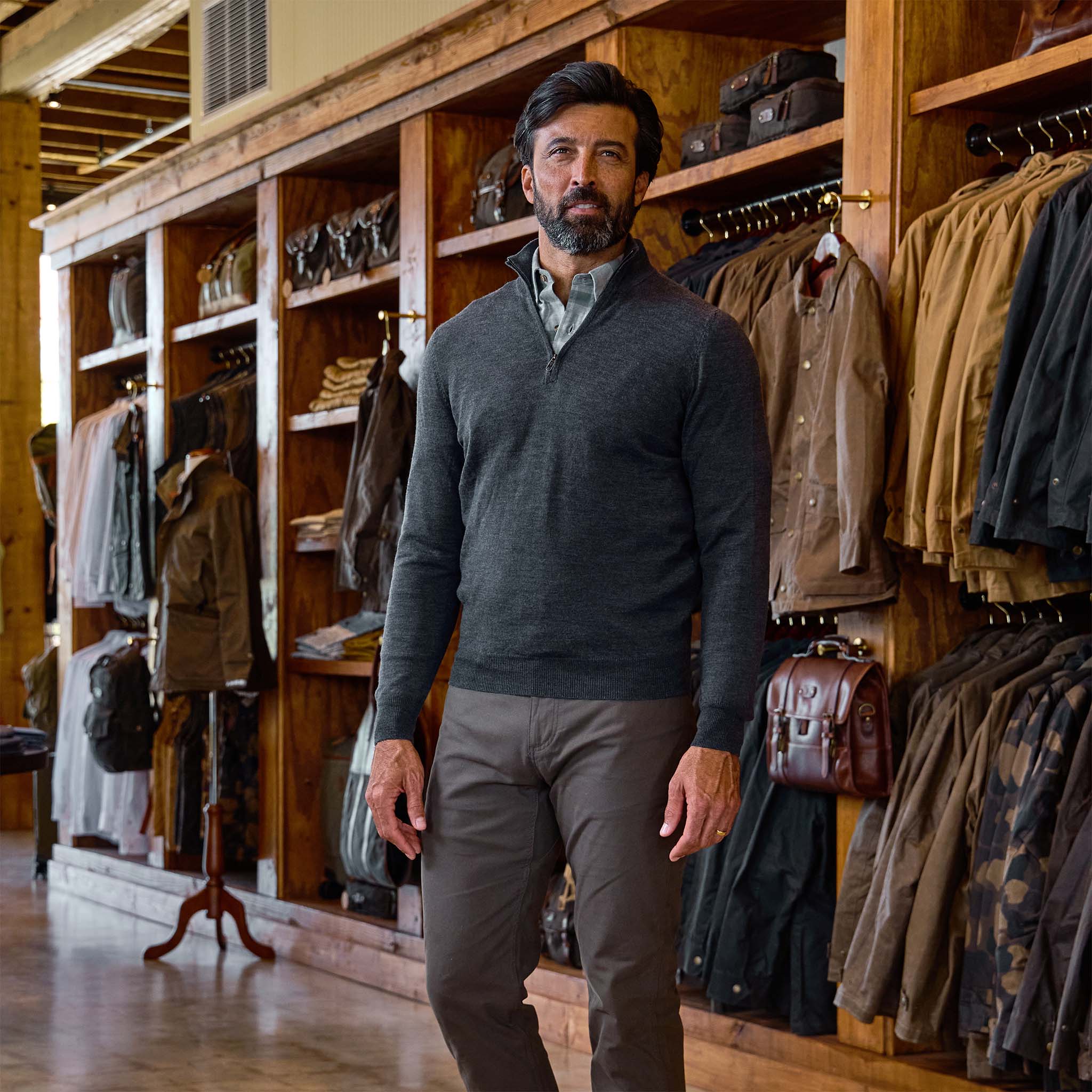 York Merino Quarter Zip - Image 12